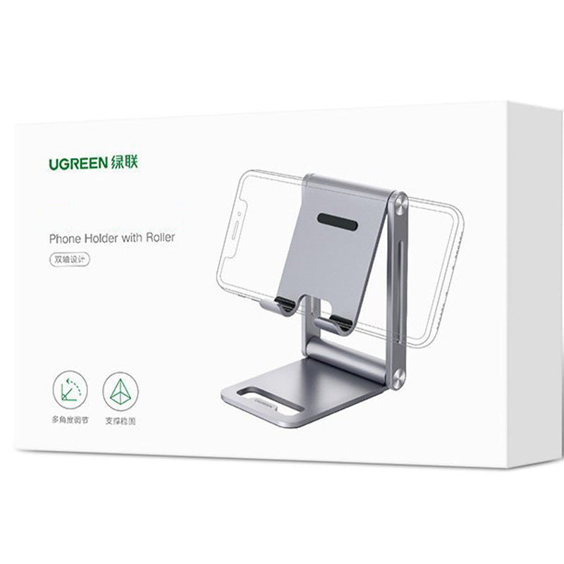 Halterung, Ständer, Schreibtischständer für Telefon / Tablet, Ugreen, Grau
