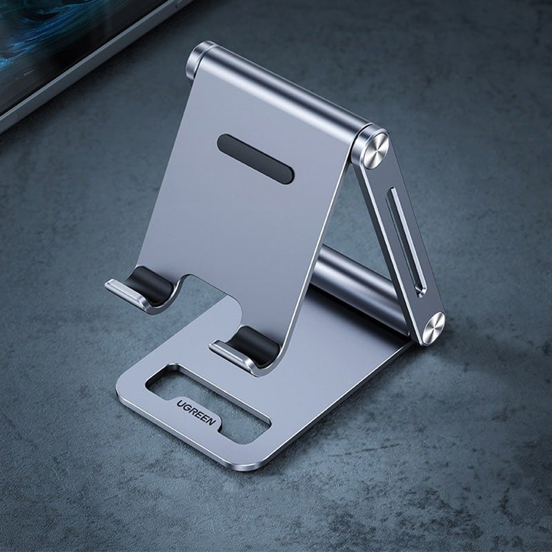 Halterung, Ständer, Schreibtischständer für Telefon / Tablet, Ugreen, Grau