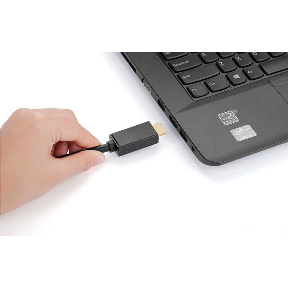 Unidirektionales Kabel DisplayPort zu HDMI, 4K, UHD, 3 m, Ugreen DP101, Schwarz