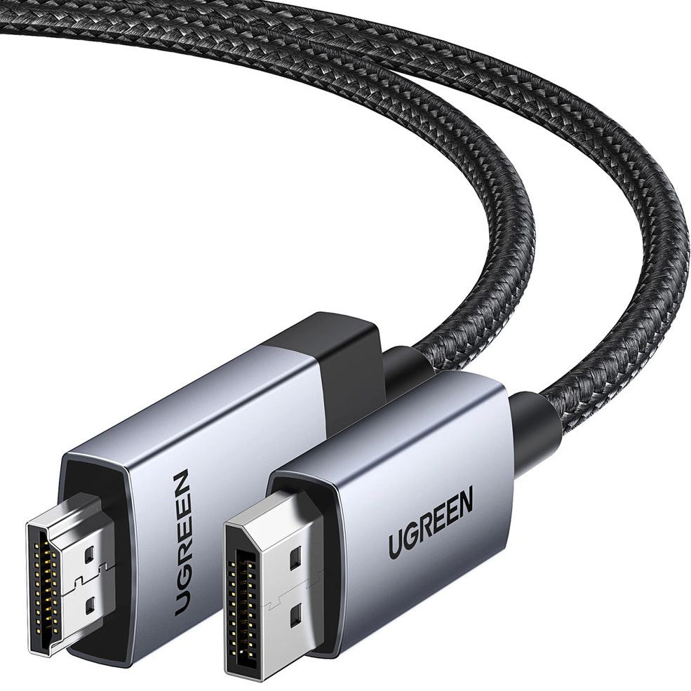 Kabel Ugreen DP119 DisplayPort / HDMI 1m, Grau