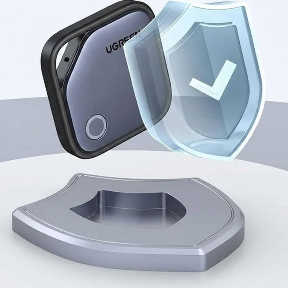 Bluetooth-Ortungsgerät / Tracker auf Bluetooth für Apple My Find, Ugreen Finder 2 CM919, 2 Stück, Schwarz