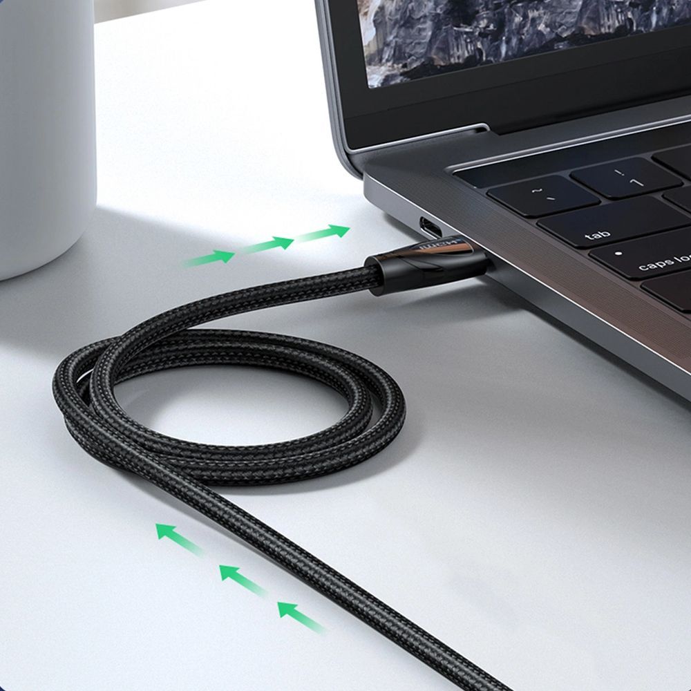 Nylon Kabel Ugreen HD140 HDMI 2.1, 8K / 60Hz, 1 m, Schwarz