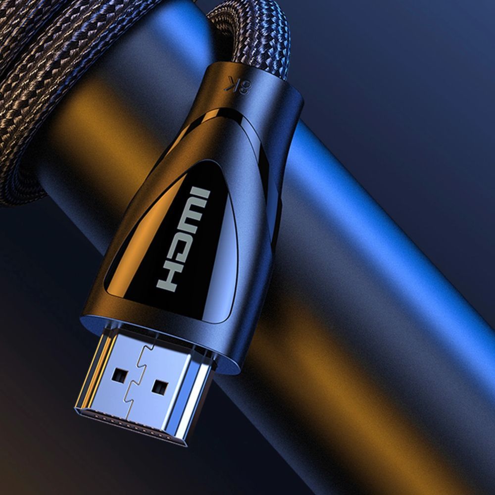 Nylon Kabel Ugreen HD140 HDMI 2.1, 8K / 60Hz, 2 m, Schwarz