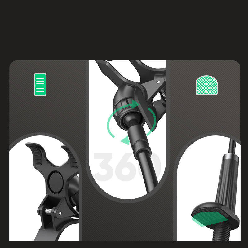 Halterung, Griff für Schreibtisch für Handy / Tablet von 4" bis 7,2", Ugreen LP 113, Schwarz