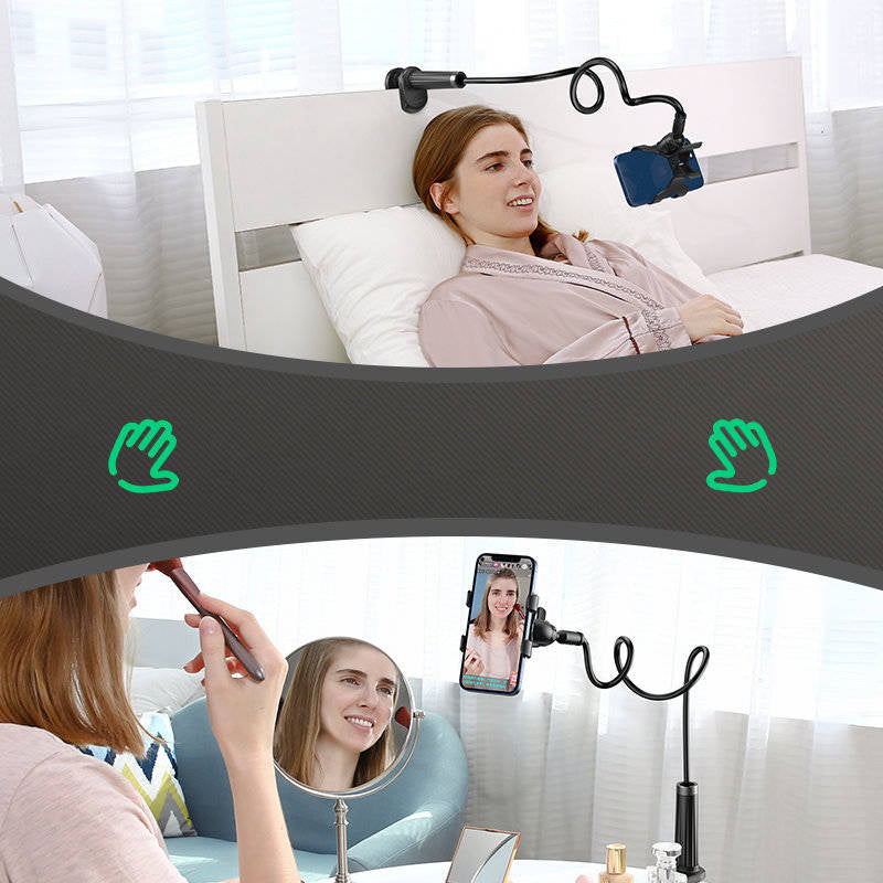 Halterung, Griff für Schreibtisch für Handy / Tablet von 4" bis 7,2", Ugreen LP 113, Schwarz