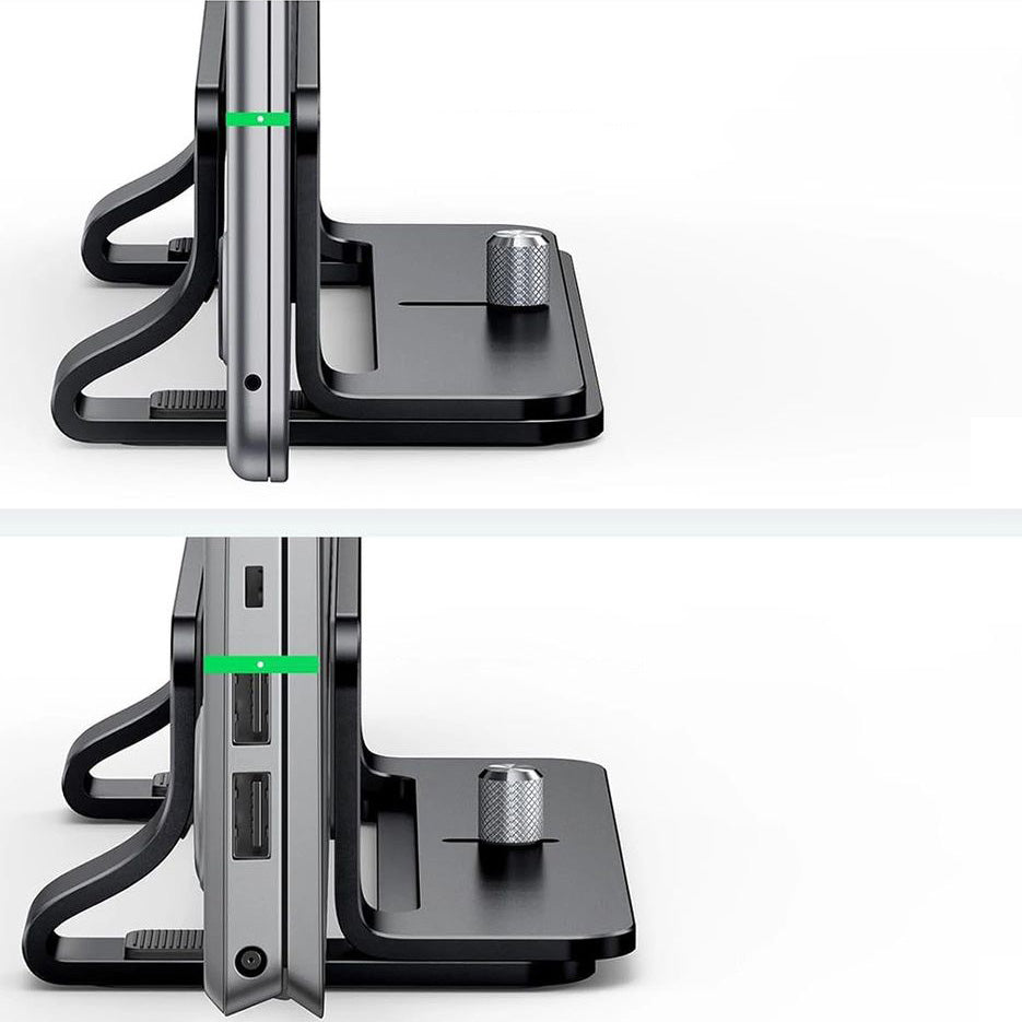 Halterung, Ständer, Tischständer für Laptops, Vertikal, Ugreen LP258, Schwarz
