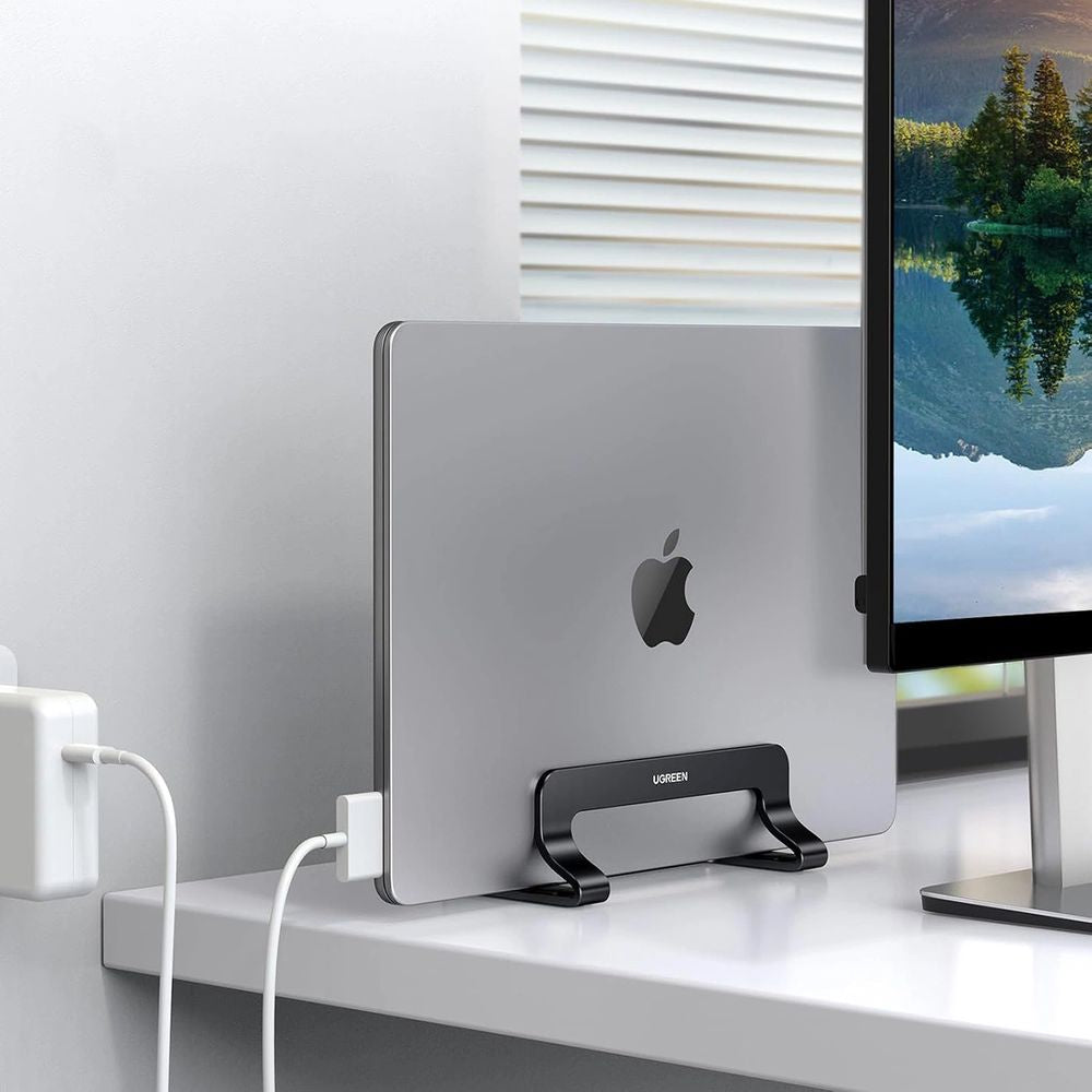 Halterung, Ständer, Tischständer für Laptops, Vertikal, Ugreen LP258, Schwarz