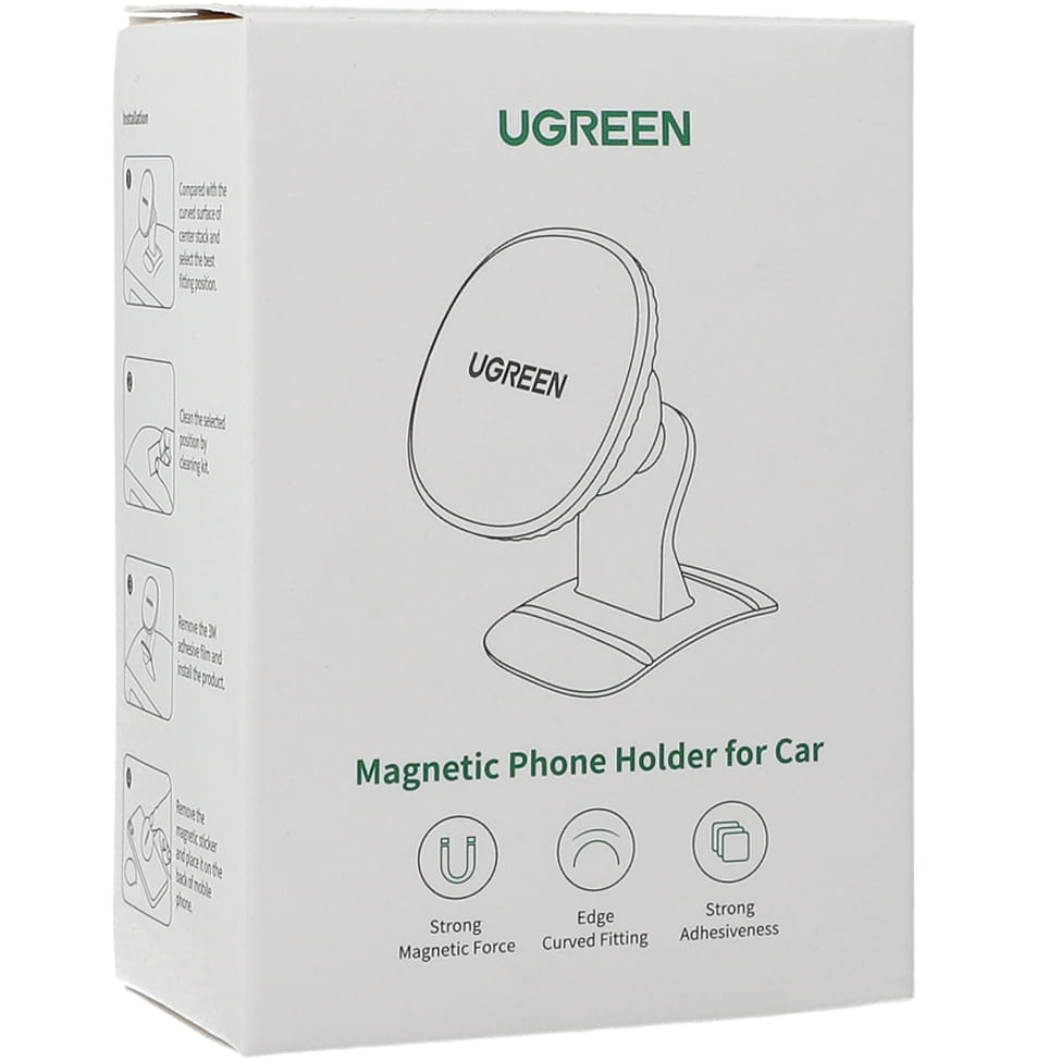 Magnetische Auto-Handy-Halterung für das Armaturenbrett Ugreen LP292, Schwarz