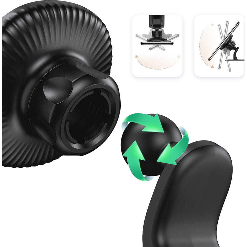 Magnetische Auto-Handy-Halterung für das Armaturenbrett Ugreen LP292, Schwarz