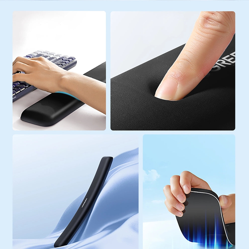 Ergonomische Tastaturauflage Ugreen LP699, Schwarz