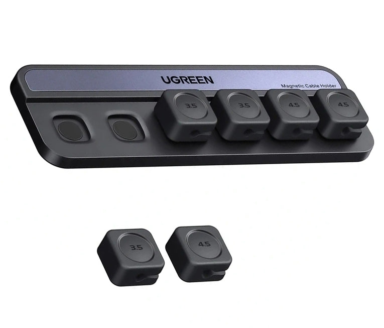 Magnetischer Kabelhalter, Ugreen LP987, Schwarz