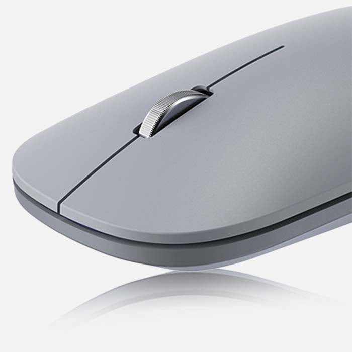 Kabellose optische Maus, Ugreen MU001 Portable Wireless Mouse, USB 2.4GHz, Grau