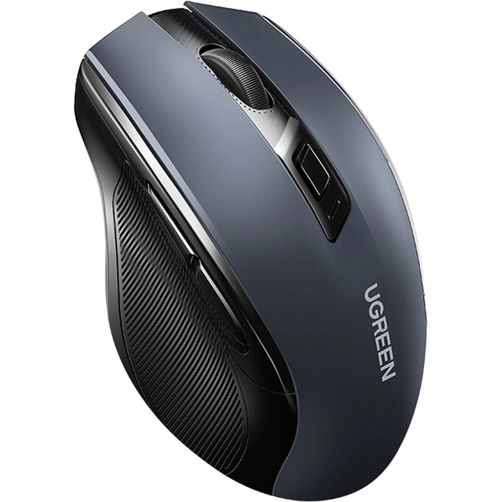 Kabellose Maus Ugreen MU006, Bluetooth 5.0, 2.4 GHz USB-A, 4000 DPI, Schwarz