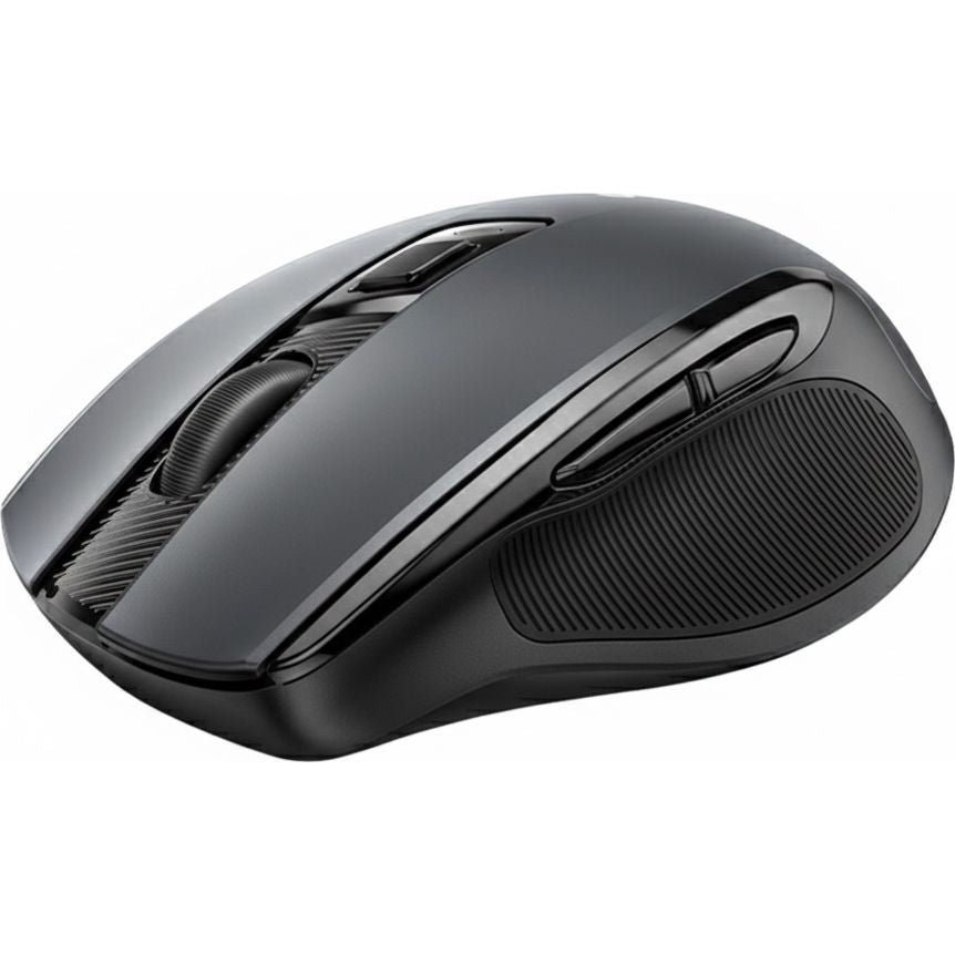 Kabellose ergonomische Maus, Bluetooth, 2.4 GHz USB-A, 4000 DPI, Ugreen MU006S, Schwarz