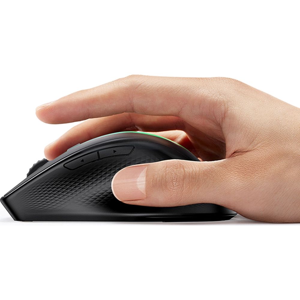 Kabellose ergonomische Maus, Ugreen MU101 Ergonomic Wireless Mouse, USB 2.4GHz, Bluetooth, Schwarz