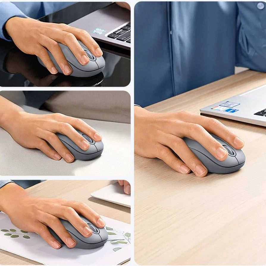 Kabellose optische Maus, Ugreen MU105 Wireless Mouse, USB 2.4GHz, Grau