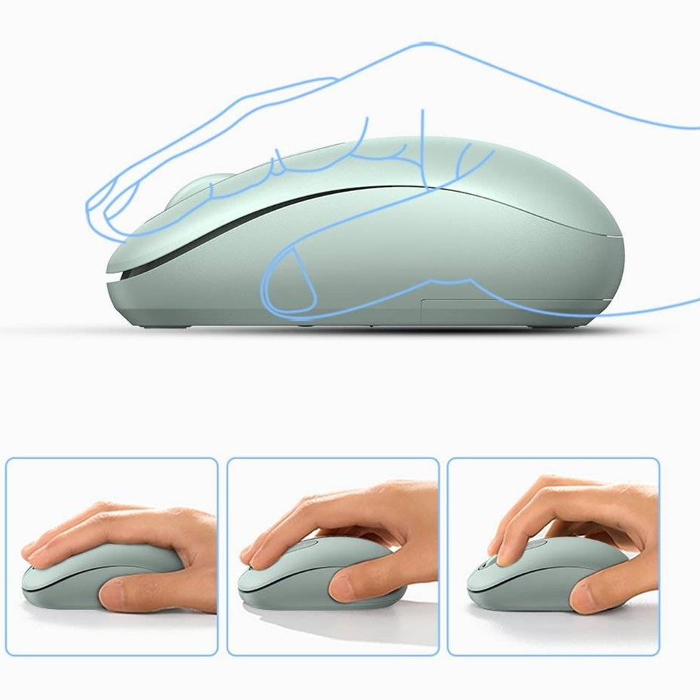 Kabellose optische Maus, Ugreen MU105 Wireless Mouse, USB 2.4GHz, Grün