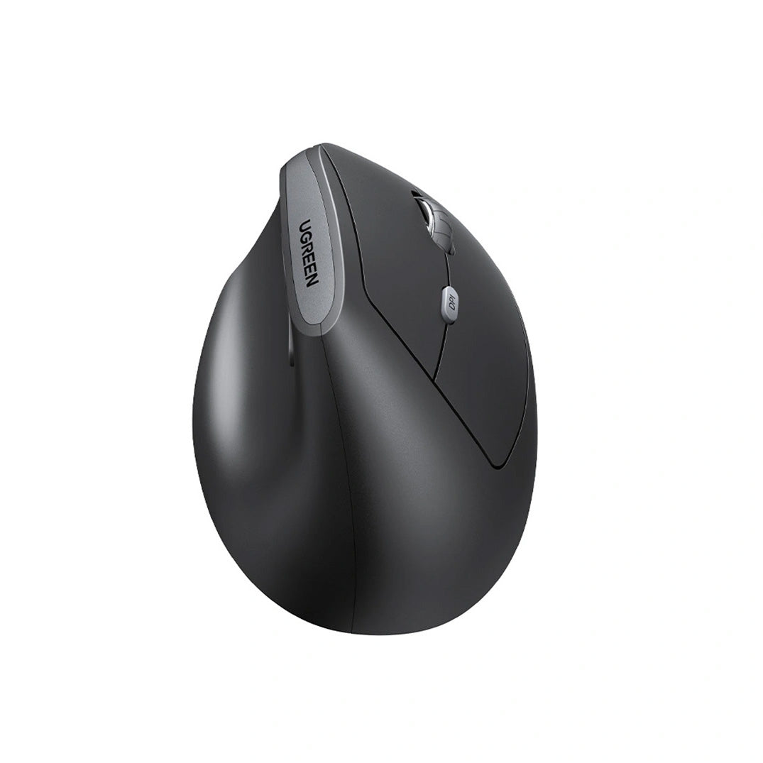 Ergonomische kabellose Maus, Ugreen M371, Bluetooth / 2.4 GHz USB, Schwarz