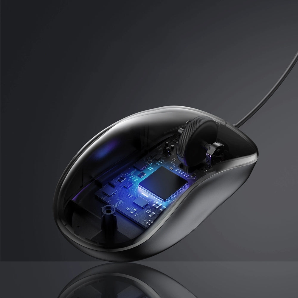 Kabelgebundene ergonomische Maus, USB-A, 1200 DPI, Ugreen MU007, Schwarz