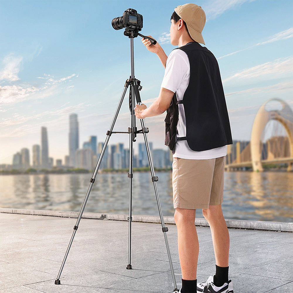 Handgriff, Stange, Stativ für Telefon, Kamera, Ugreen Professional Tripod LP661, Schwarz