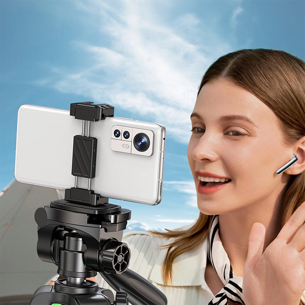 Handgriff, Stange, Stativ für Telefon, Kamera, Ugreen Professional Tripod LP661, Schwarz