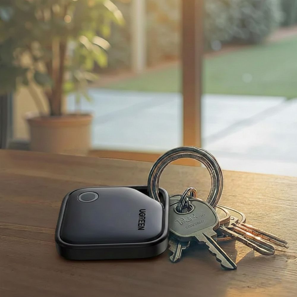 Bluetooth-Ortungsgerät / Tracker auf Bluetooth 5.3 für Smartphones und Tablets der Galaxy-Serie, Ugreen Tracker CM829, Schwarz