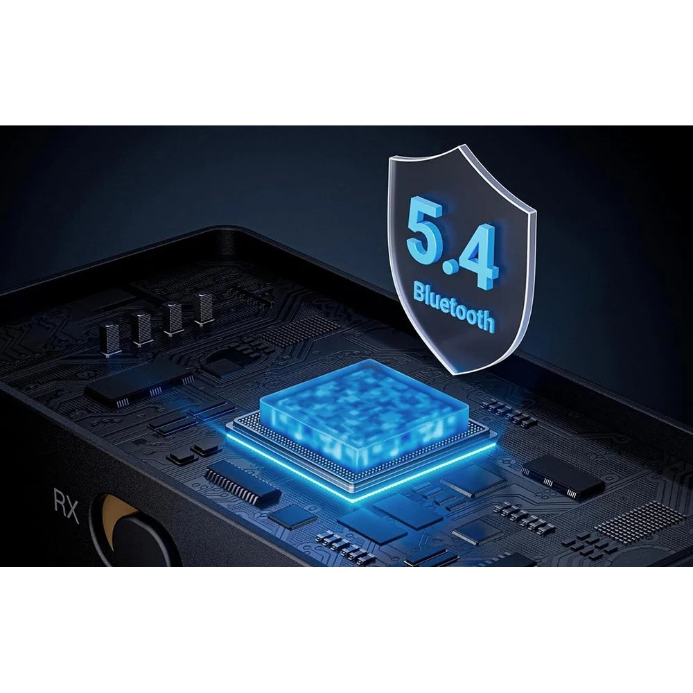 Bluetooth-Transmitter/Receiver 5.4 mit 3.5 mm Klinke AUX TX/RX, Ugreen BT303, Schwarz