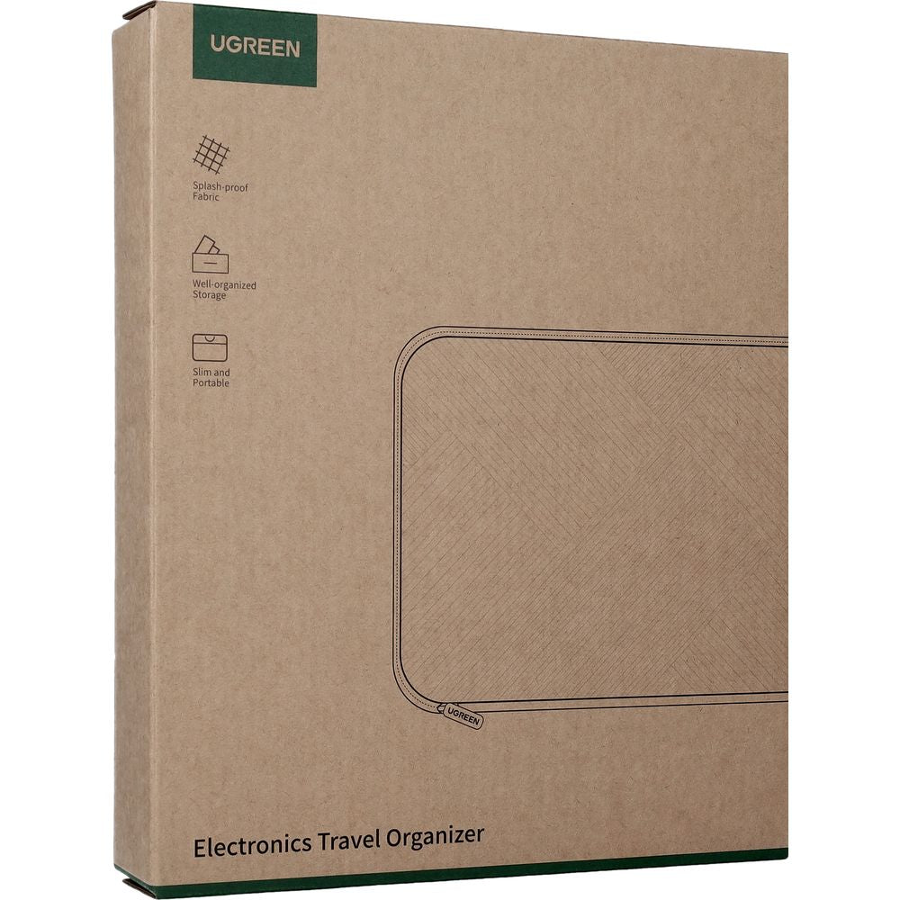 Hülle / Box / Organizer für HDD / SSD, Tablet, Handy und Zubehör, Ugreen LP149, Grau-Schwarz