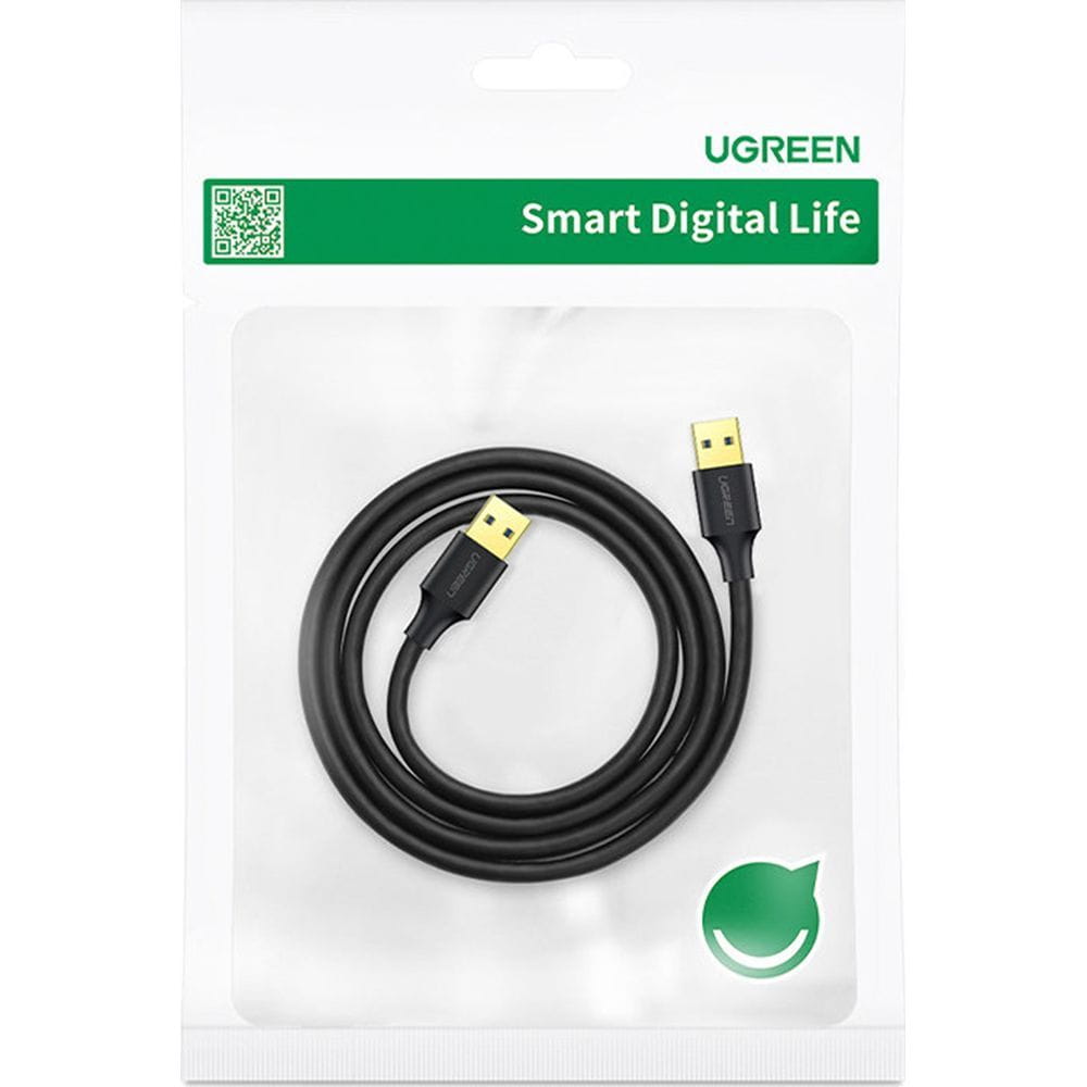 Kabel Ugreen USB 3.2 / USB-A (Typ A Stecker), 5 Gbps, 1 m, Schwarz