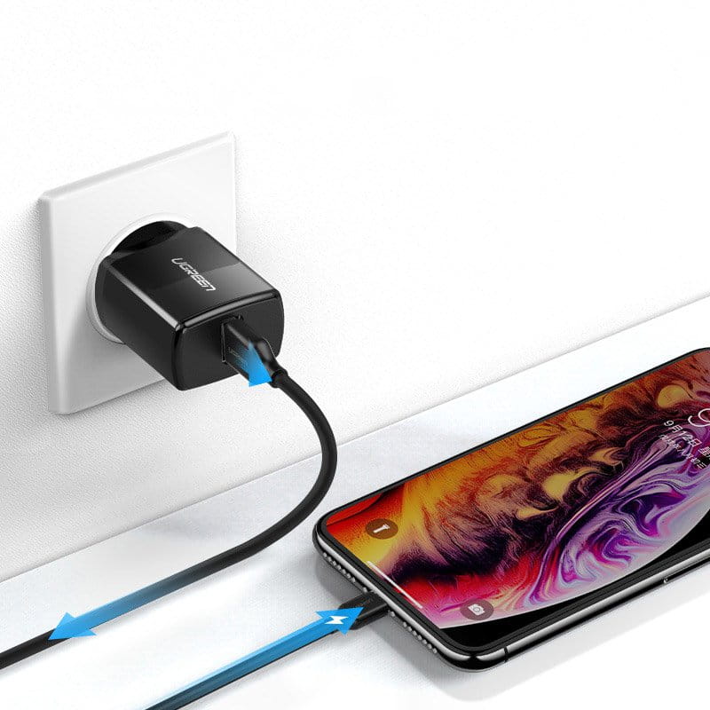 Ladegerät USB-A, Ugreen, 10W, 2A, Schwarz