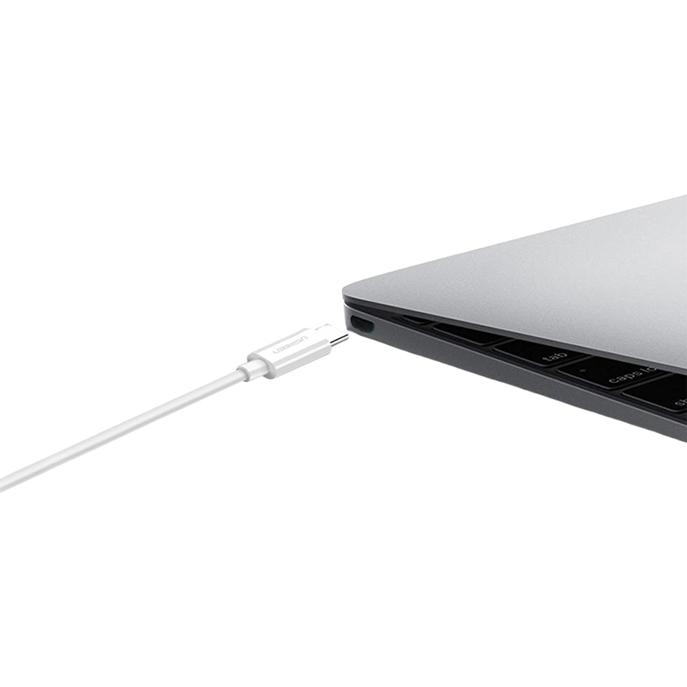 Adapter USB-C (Stecker) auf USB-B (Stecker), Ugreen US241, 1.5 m, Weiß