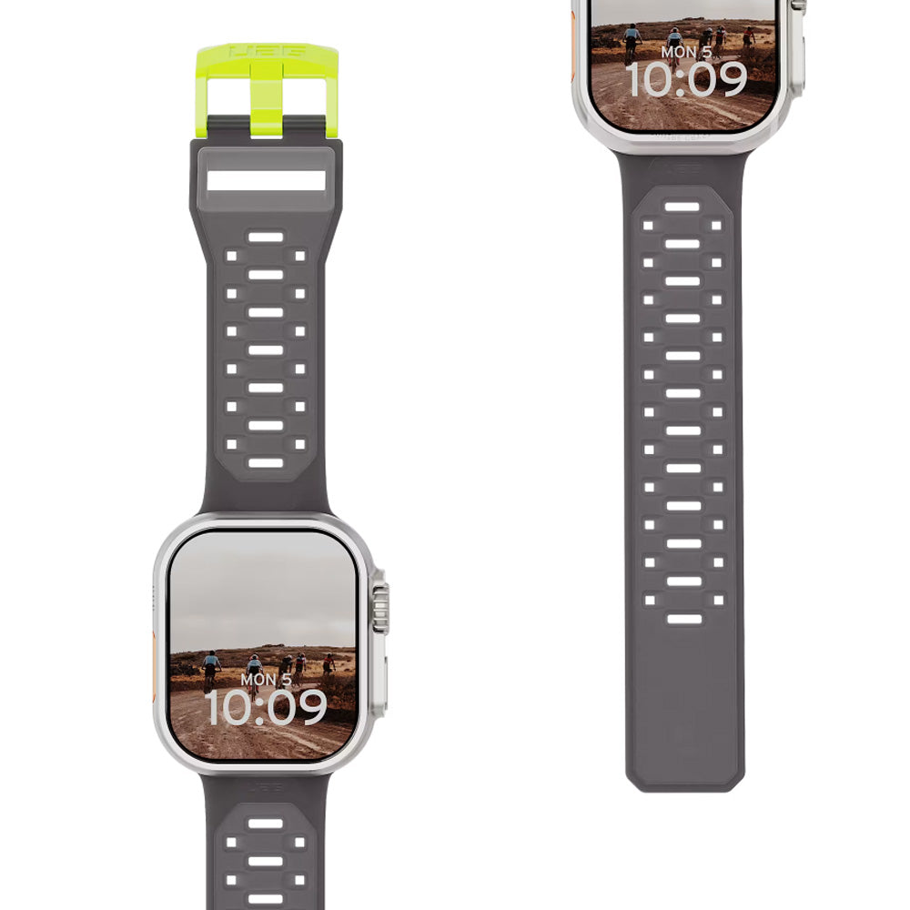 Armband für Apple Watch 49/46/45/44 mm, Urban Armor Gear UAG Civilian, Rauchfarben