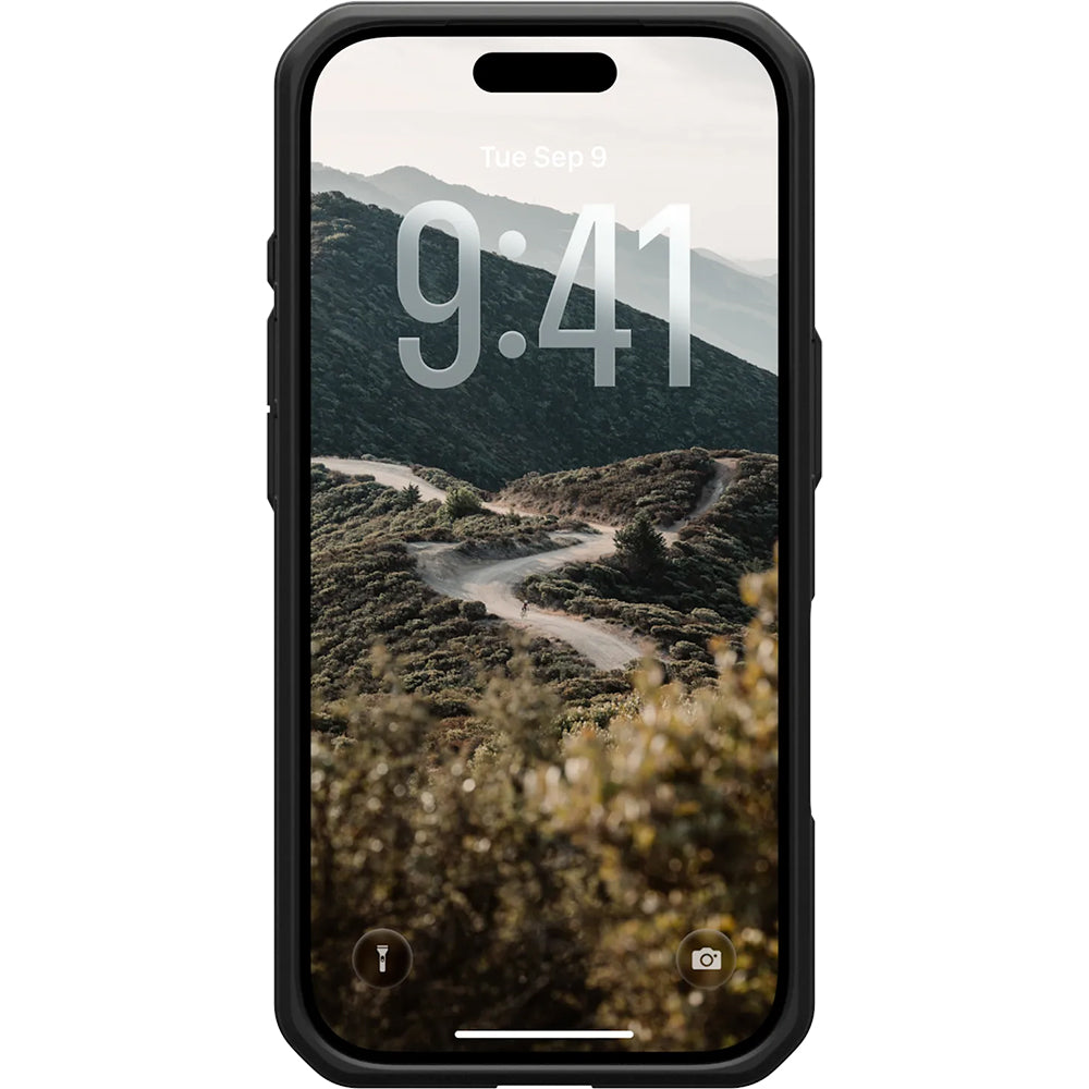 Gepanzerte Handyhülle für iPhone 17 Pro, Urban Armor Gear Civilian LT mit MagSafe, Schwarz