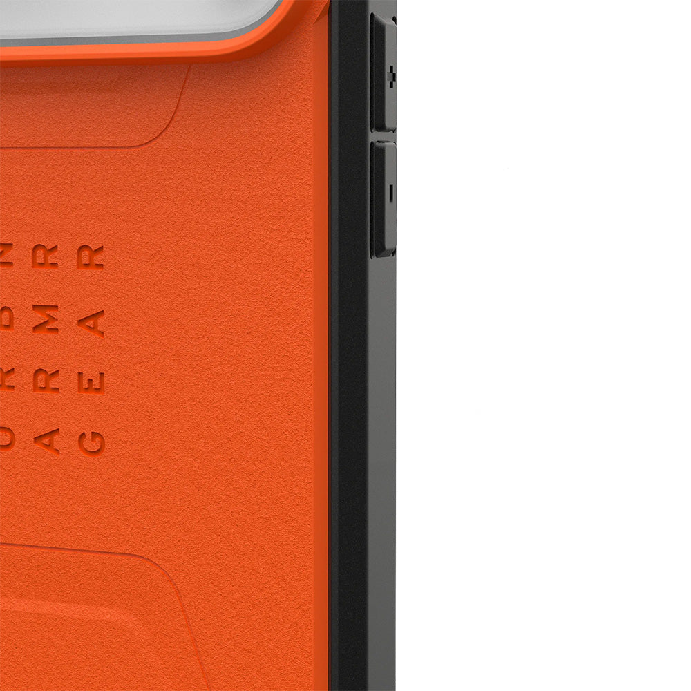 Handyhülle für iPhone 17 Pro Max, Urban Armor Gear Civilian Mag mit MagSafe, Orange