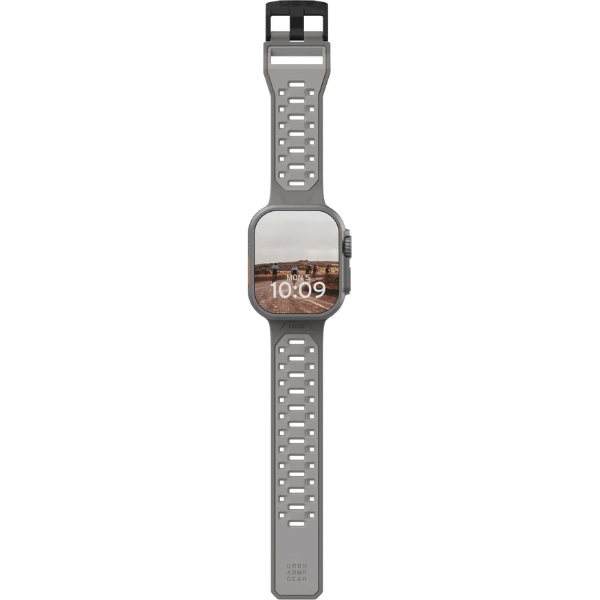 Armband für Apple Watch 49/46/45/44 mm, Urban Armor Gear UAG Civilian, Grau