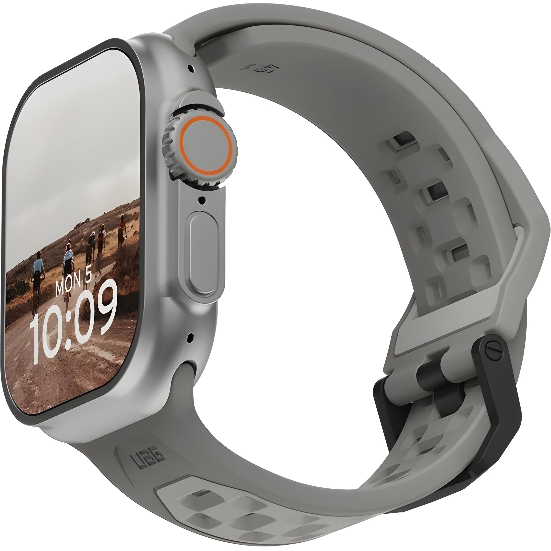 Armband für Apple Watch 49/46/45/44 mm, Urban Armor Gear UAG Civilian, Grau