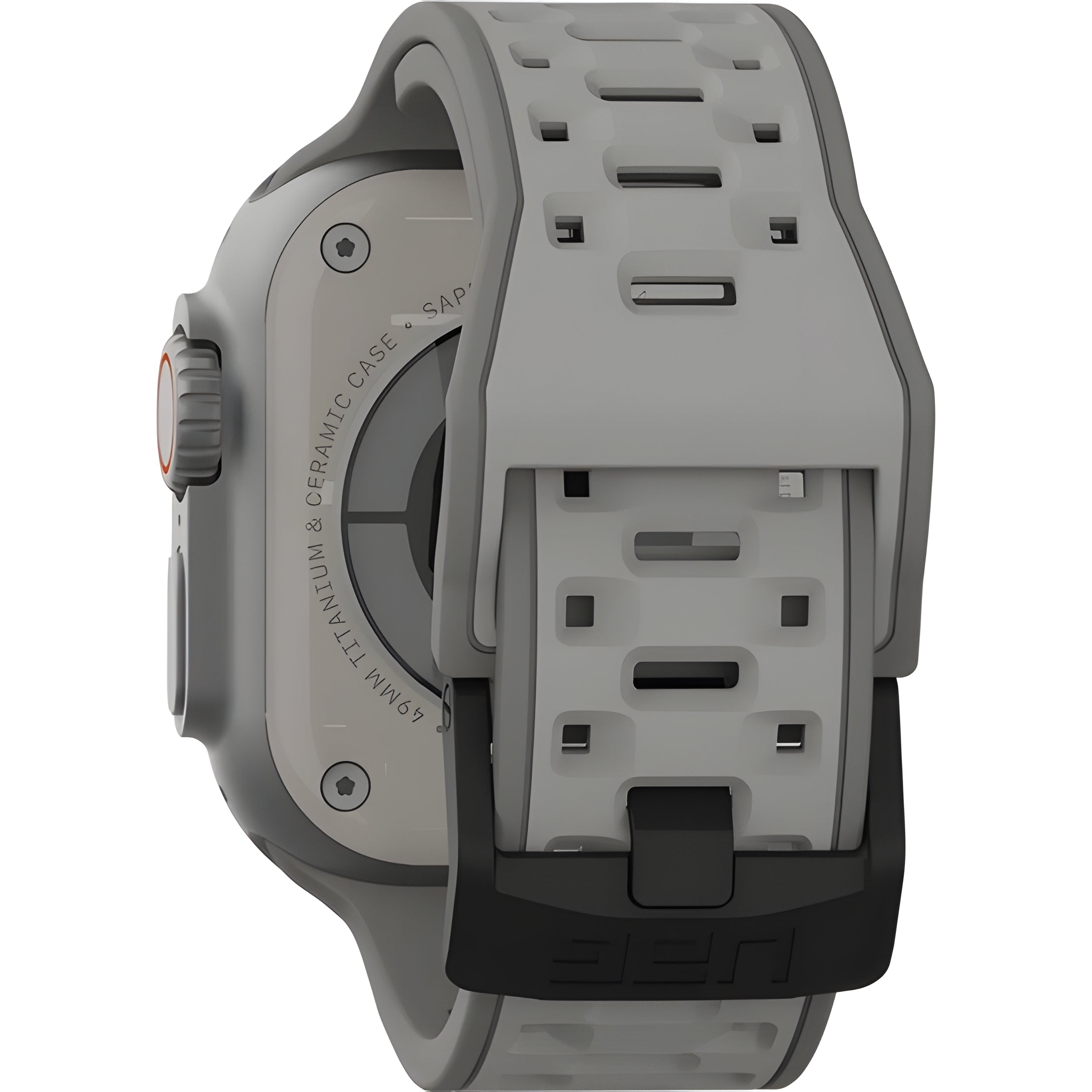 Armband für Apple Watch 49/46/45/44 mm, Urban Armor Gear UAG Civilian, Grau
