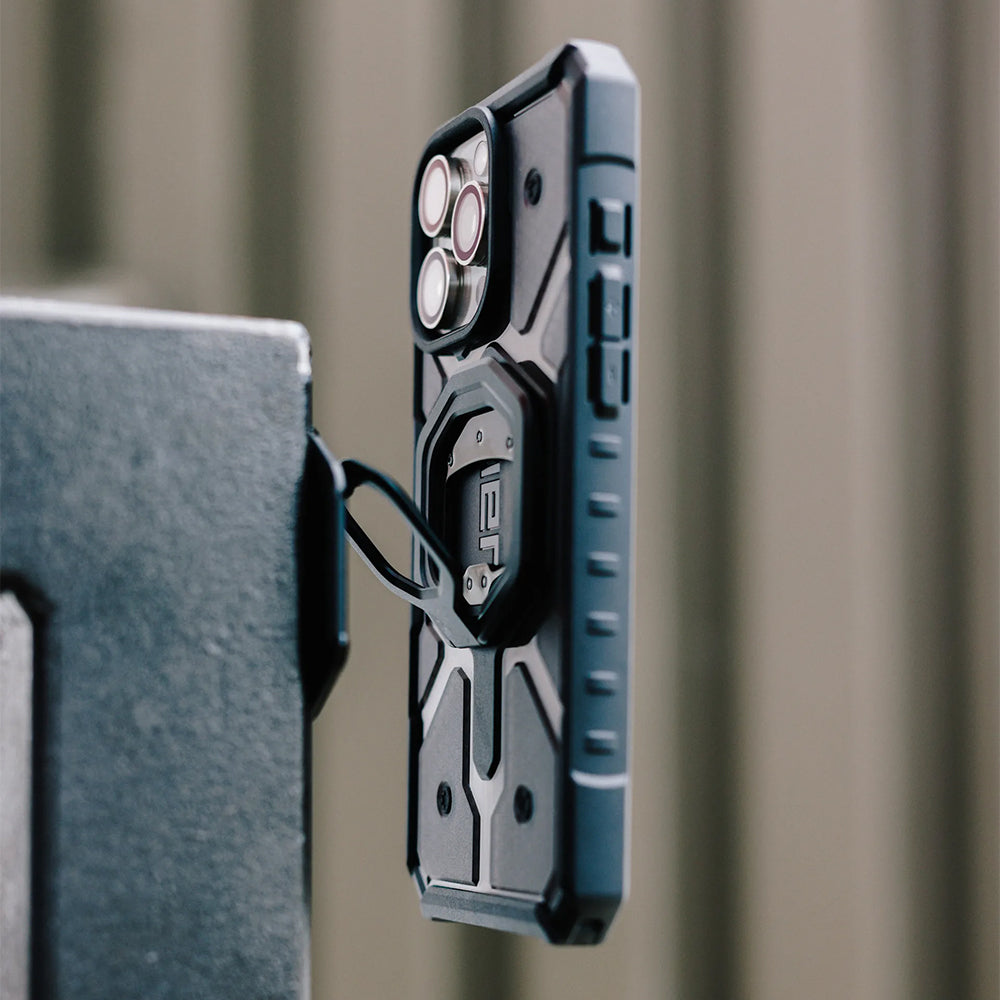 Magnetischer Fingerhalter Urban Armor Gear Monarch Dual Magnetic Ring Stand für MagSafe, Schwarz