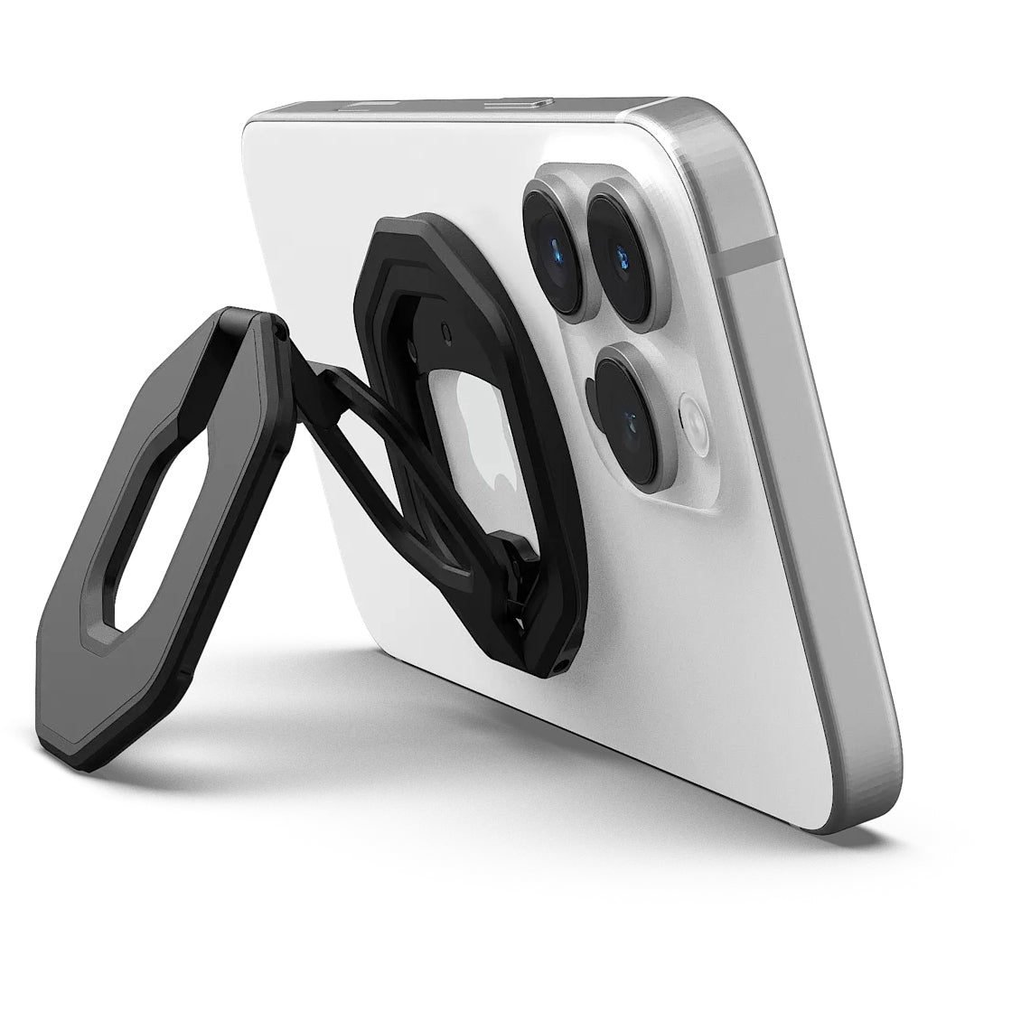 Magnetischer Fingerhalter Urban Armor Gear Monarch Dual Magnetic Ring Stand für MagSafe, Schwarz