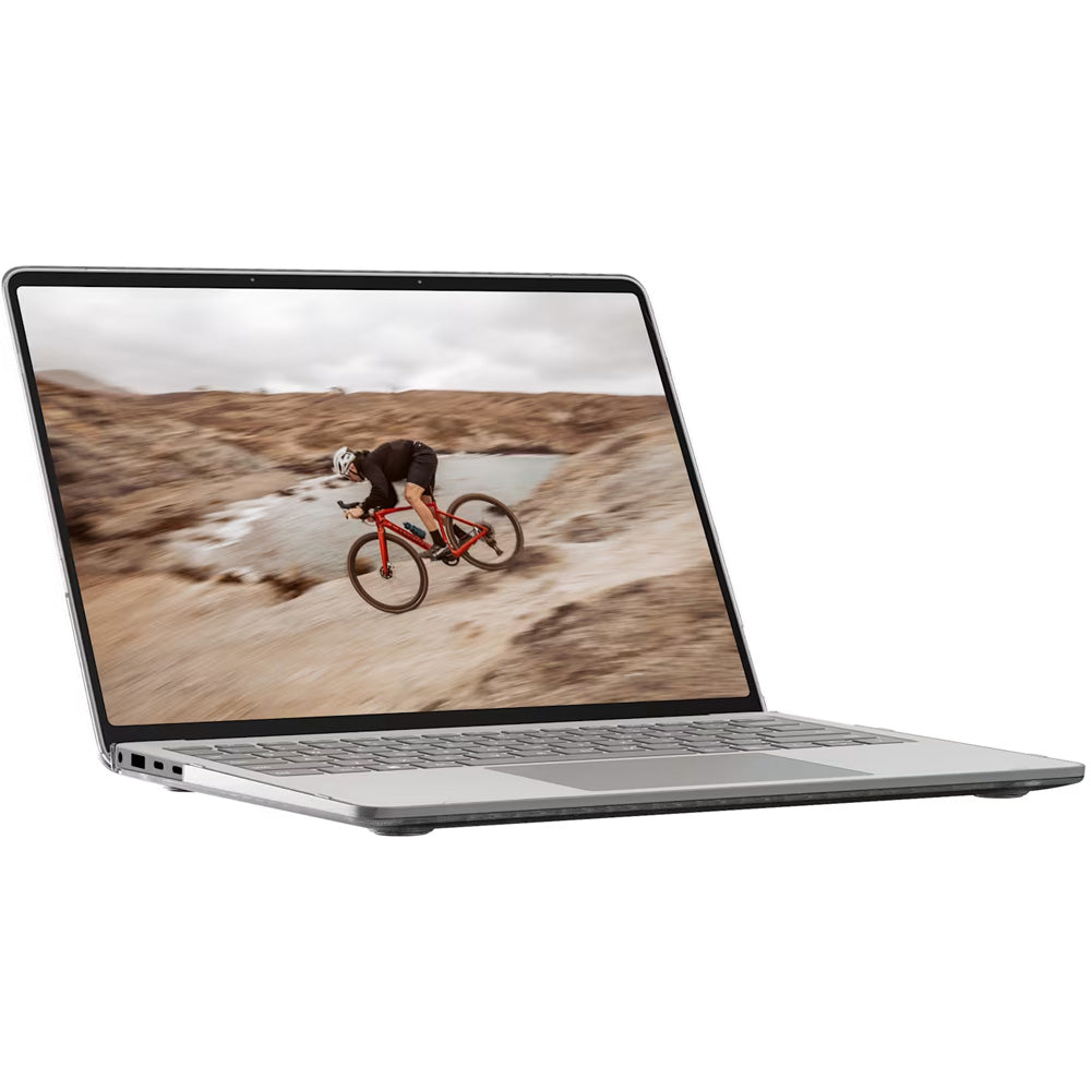 Schutzhülle für Microsoft Surface Laptop 7 13,8", Urban Armor Gear Essential Armor, Transparent-Grau