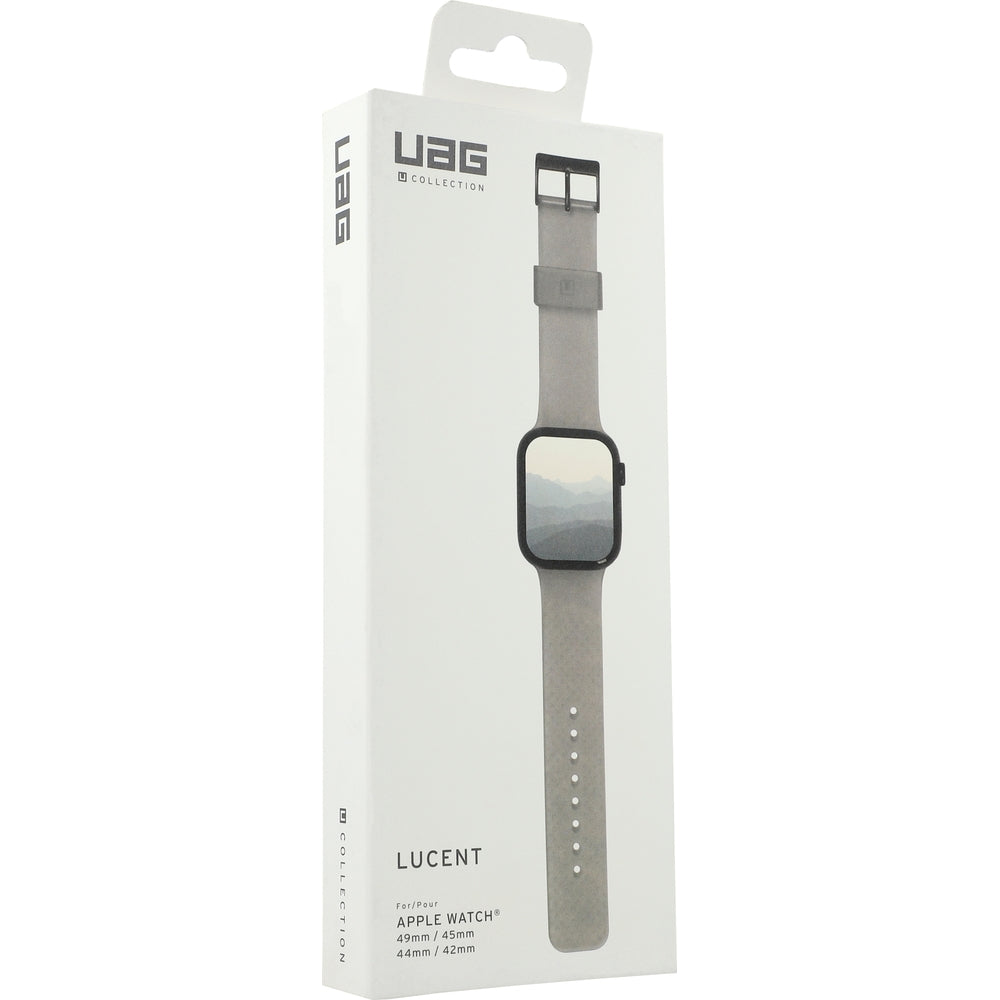 Armband für Apple Watch 49/46/45/44 mm, UAG Lucent [U], Grau