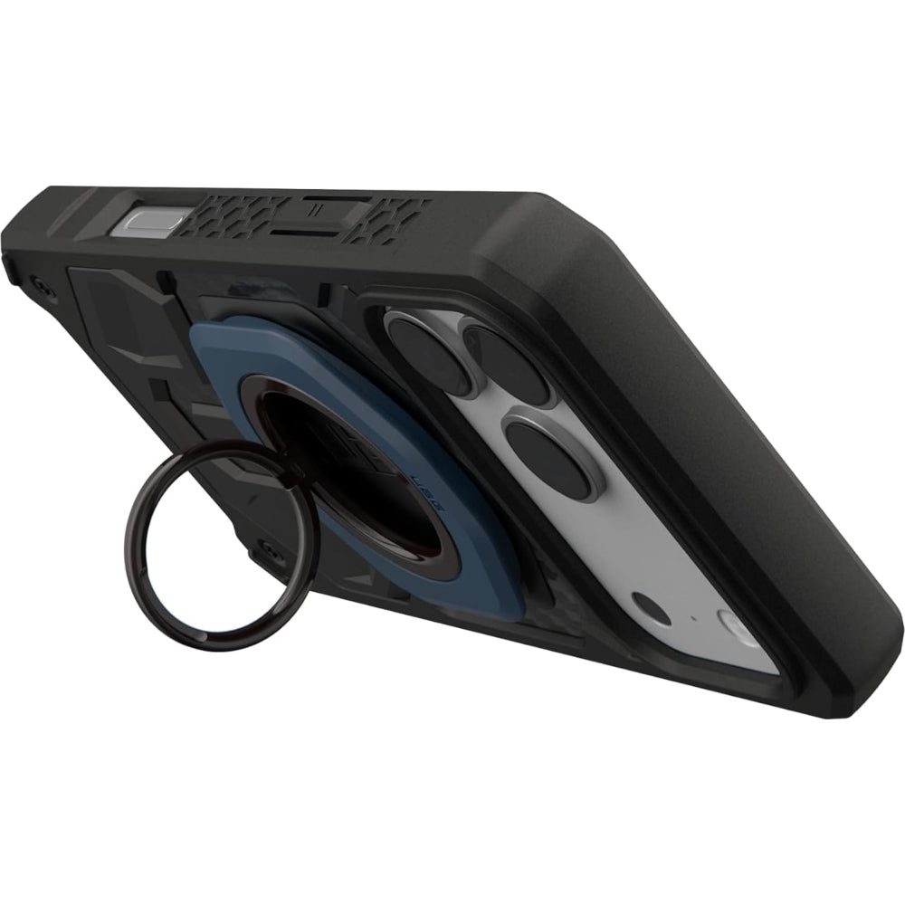 Finger-Magnet-Halterung / Ständer, Urban Armor Gear UAG Magnetic Ring Stand LT mit MagSafe, Dunkelblau
