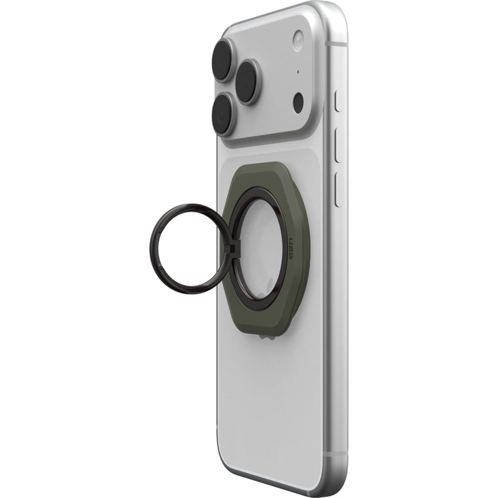 Finger-Magnet-Halterung / Ständer, Urban Armor Gear UAG Magnetic Ring Stand LT mit MagSafe, Grün
