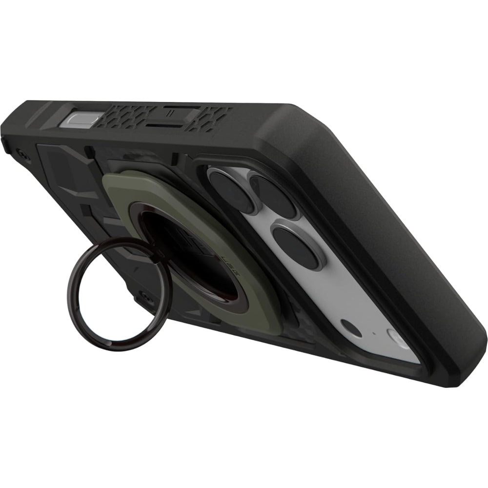 Finger-Magnet-Halterung / Ständer, Urban Armor Gear UAG Magnetic Ring Stand LT mit MagSafe, Grün