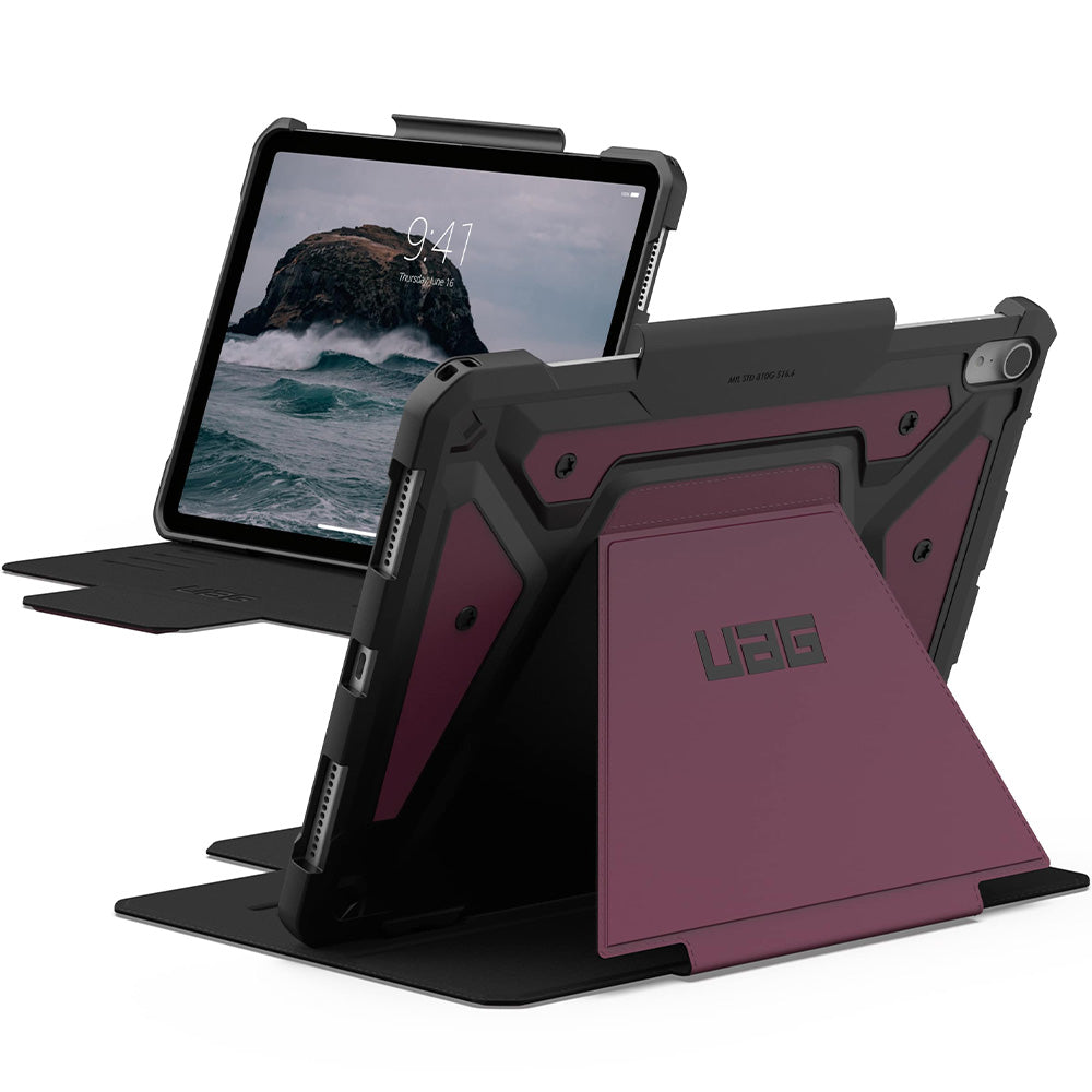 Schutzhülle für iPad Air 11" M4/M3/M2, Urban Armor Gear UAG Metropolis SE, Dunkelrot