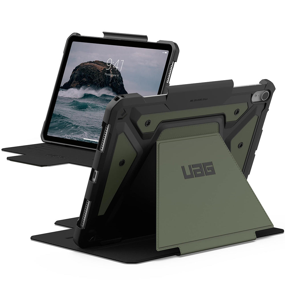 Schutzhülle für iPad Air 11" M4/M3/M2, Urban Armor Gear UAG Metropolis SE, Dunkelgrün