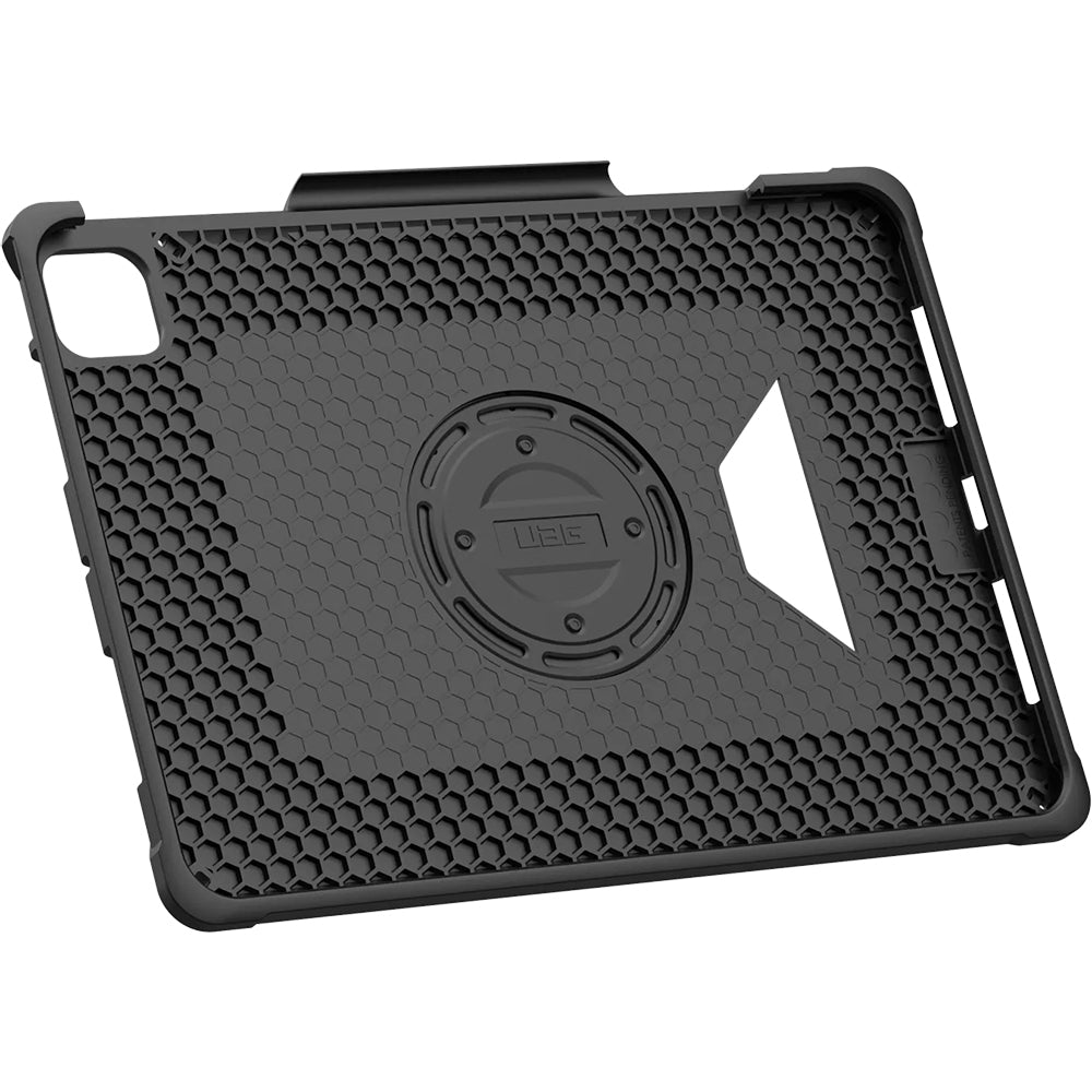 Robuste Schutzhülle für iPad Pro 11" 2025 / 2024, Urban Armor Gear Metropolis Hand Strap, mit 360° Handriemen, Schwarz
