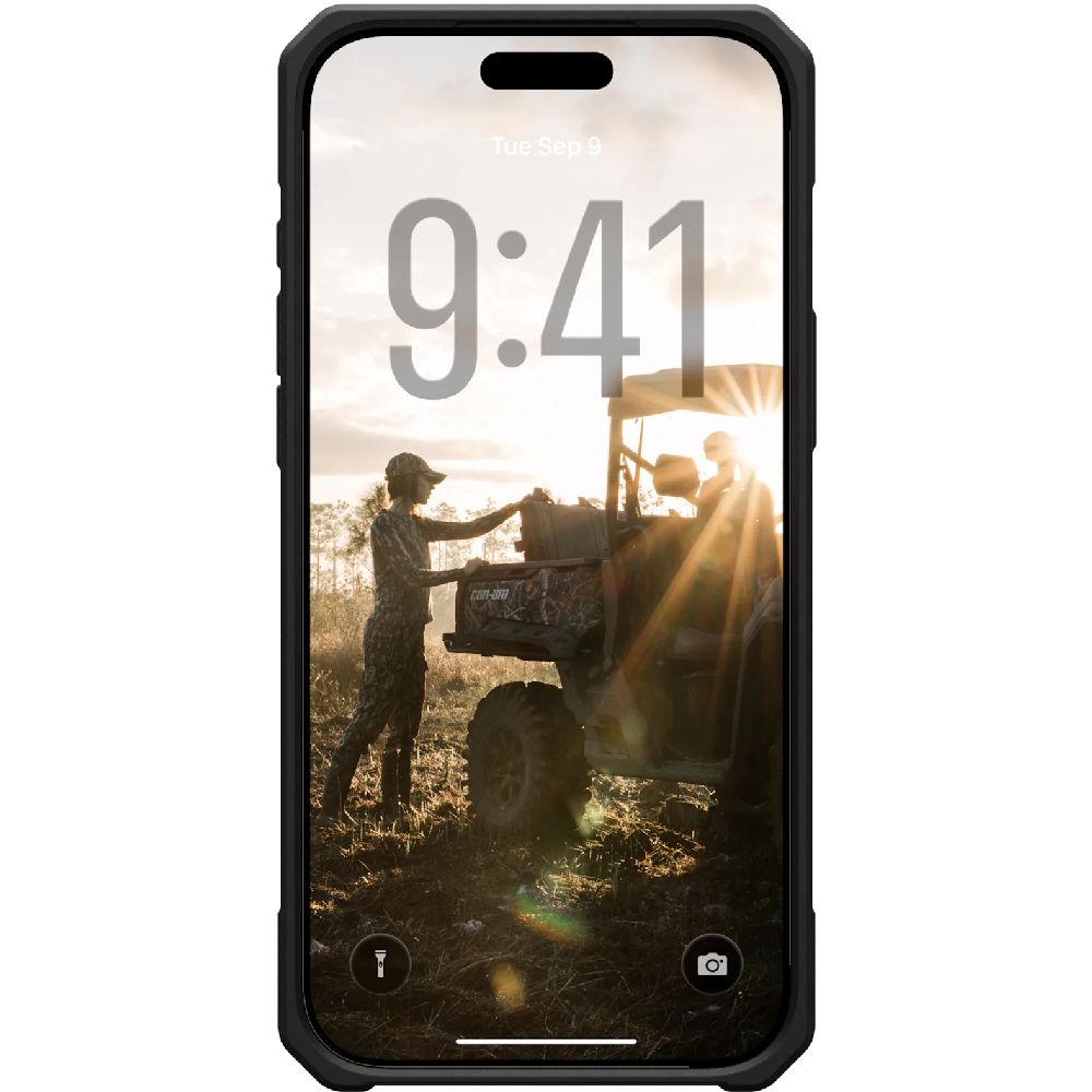 Handyhülle für iPhone 17 Pro Max, Urban Armor Gear Monarch Pro Mag mit MagSafe, Marineblau mit Kevlar