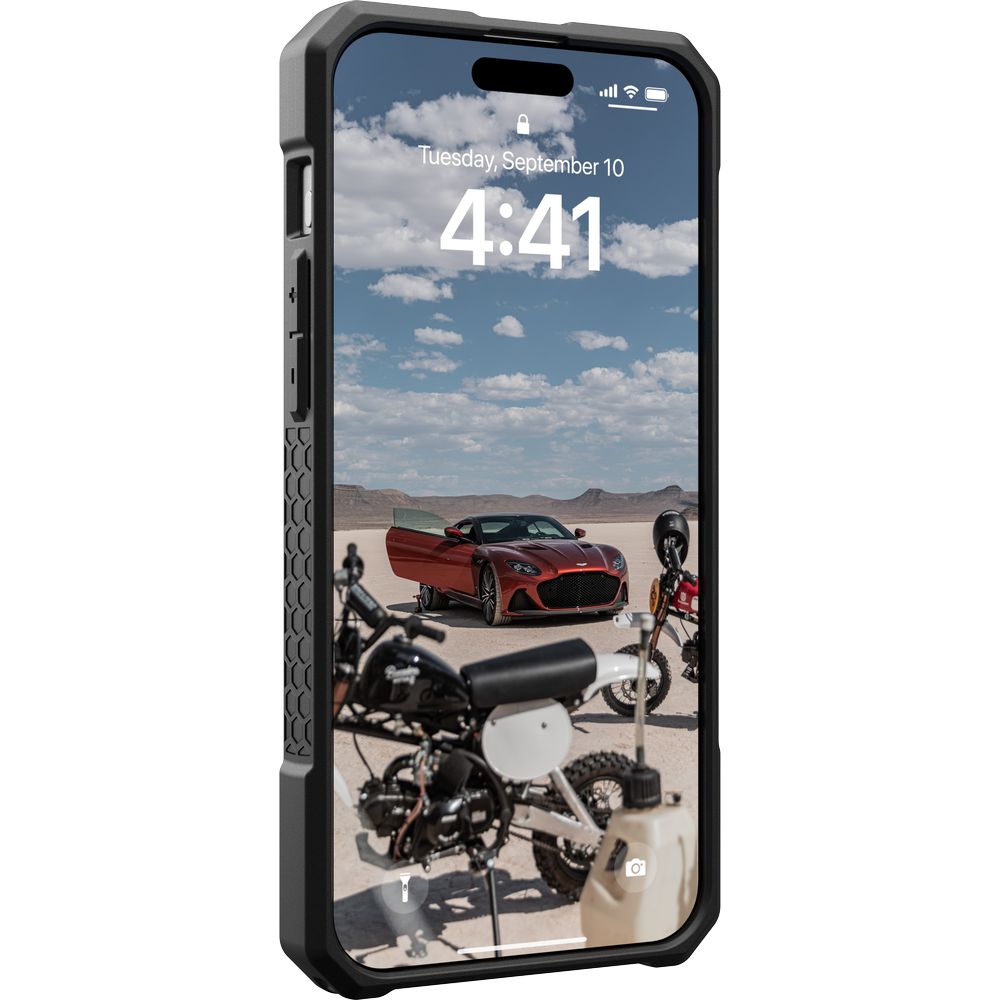 Schutzhülle Urban Armor Gear Monarch Pro MagSafe für Apple iPhone 15 Pro Max, Dunkelblau