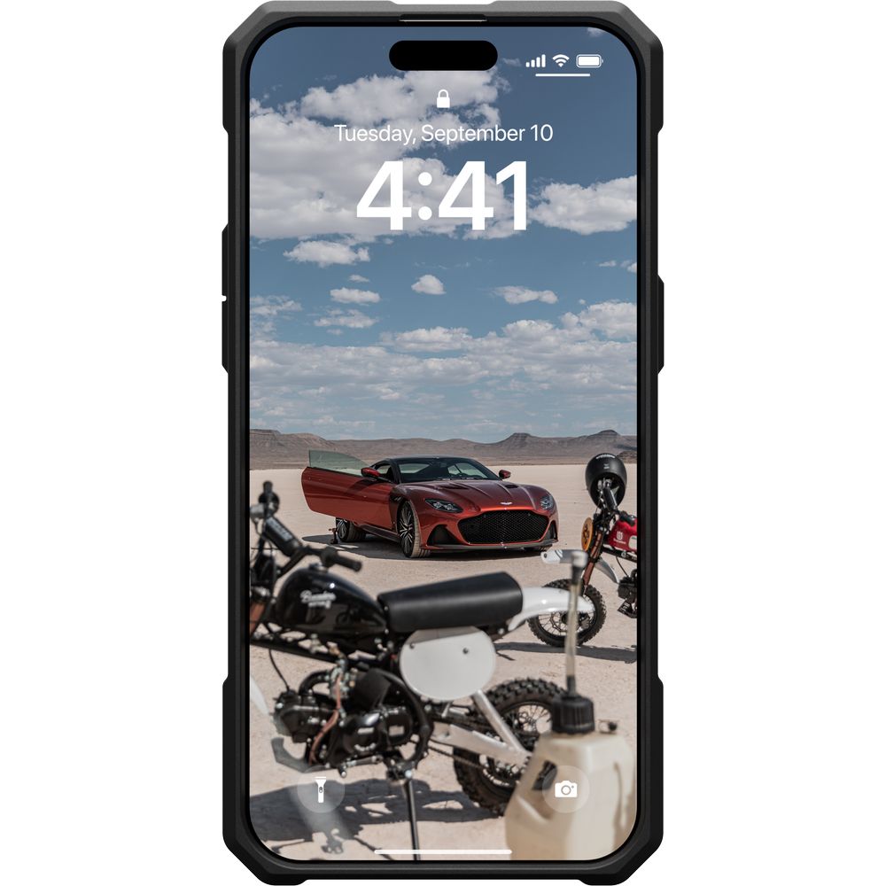 Schutzhülle Urban Armor Gear Monarch Pro MagSafe für Apple iPhone 15 Pro Max, Dunkelblau